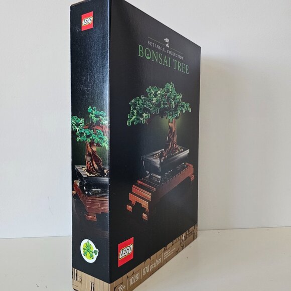 NIB LEGO Icons Botanicals Bonsai Tree 878 pcs - FACTORY SEALED! - Picture 2 of 5